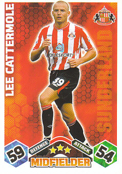 Lee Cattermole Sunderland 2009/10 Topps Match Attax #283